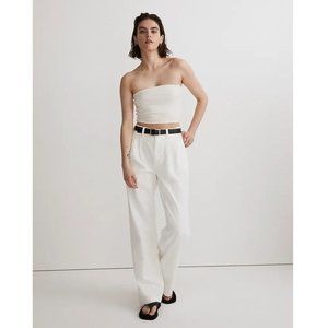 Madewell NL400 Crop Tube Top in Sleekhold Sz XS